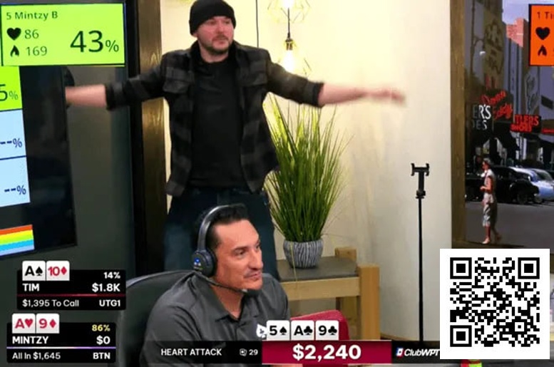 【红龙扑克】话题 | 知名MAGA播主Tim Pool在首次扑克直播中惨遭亏损