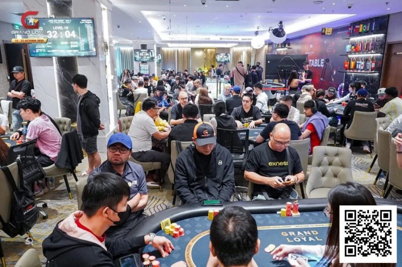 【红龙扑克】GLPC系列赛·河内 | 开幕赛决赛桌四名国人选手晋级，Yupeng Xie荣获季军！100亿越南盾保底迷你主赛事开启，战火再燃