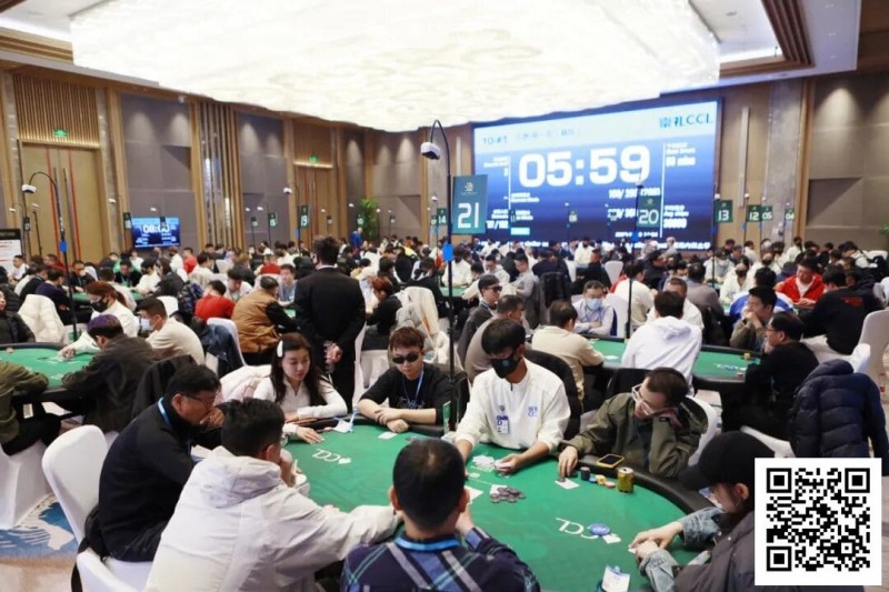 【红龙扑克】CCL崇礼|主赛第一轮B组274人参赛,杨星领衔86人晋级