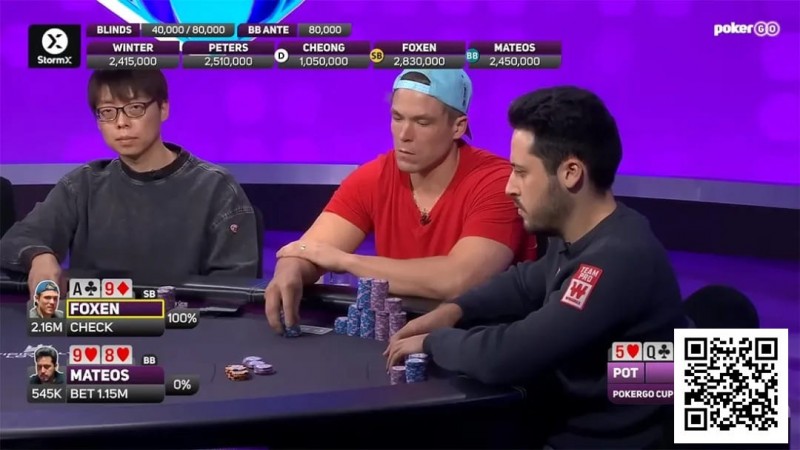 【红龙扑克】干货 | 大神对决中的神级解读：Foxen揭秘对阵Mateos的史诗级Hero Call