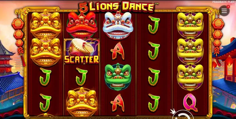 【红龙扑克】大发娱乐全新巨献《五狮团拜》——新春贺岁,好运连连