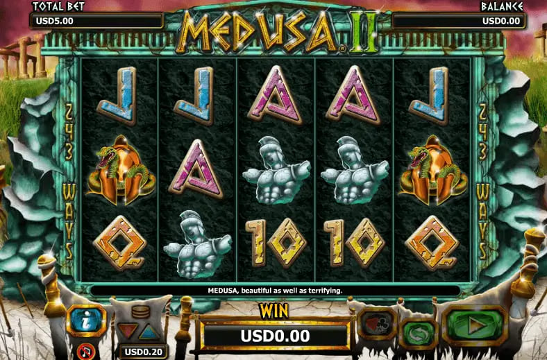 【红龙扑克】美杜莎II：大发娱乐独家上线的神话冒险老虎机巨作