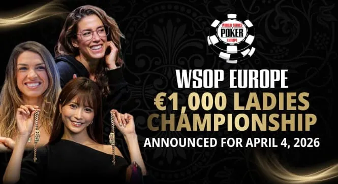 【红龙扑克】WSOP欧洲站女士赛亮相布拉格！冠军将颁发全新设计金手链