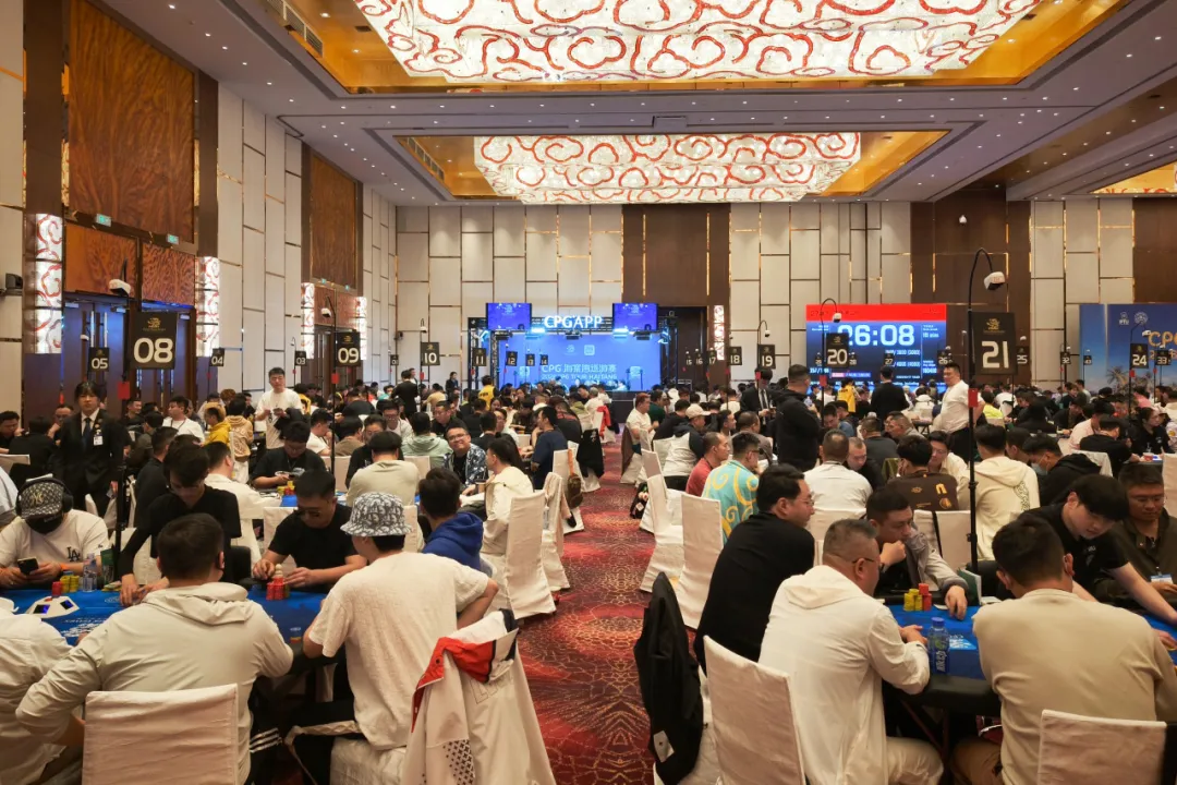 【红龙扑克】CPG®海棠湾巡游赛｜谢镇如与234人奖励圈擦肩而过成主赛泡沫，可天150.5万记分牌领衔98人晋级