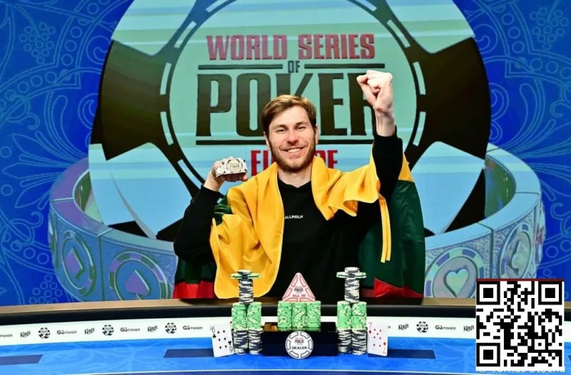 【红龙扑克】国人朱恒涛的36万刀金手链之旅,从10刀卫星赛晋级WSOP主赛FT!