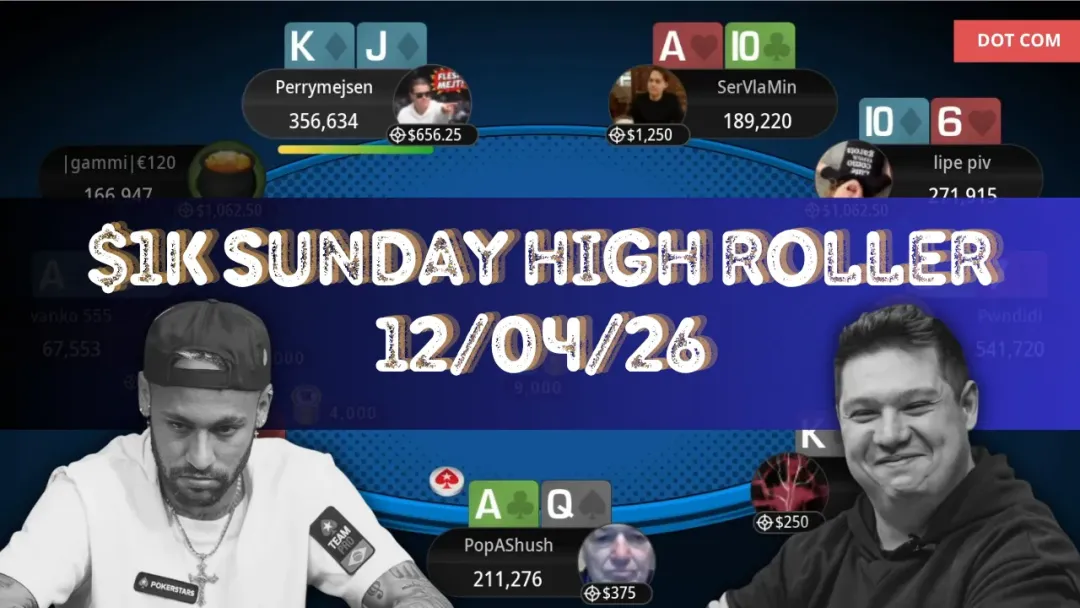 【红龙扑克】牌局分析 | 内马尔决赛桌弃掉领先强牌，错失夺冠良机屈居亚军