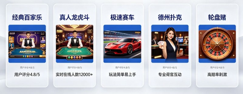 【红龙扑克】开云体育真人视讯板块：最受欢迎的5款游戏推荐