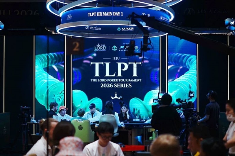 【红龙扑克】TLPT济州岛站|火热继续!巡游豪客主赛Day1众星云集Jungleman装袋89.5万计分牌登顶CL携手11人明日争冠!10k明星挑战赛重磅来袭!
