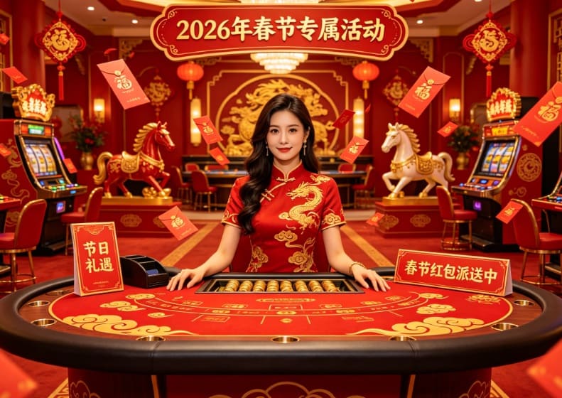 【红龙扑克】真人娱乐场的“节日礼遇”:春节、中秋节的专属皮肤与红包。