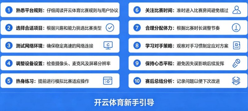 【红龙扑克】给新手的10条忠告:在开云体育开始你的第一场比赛