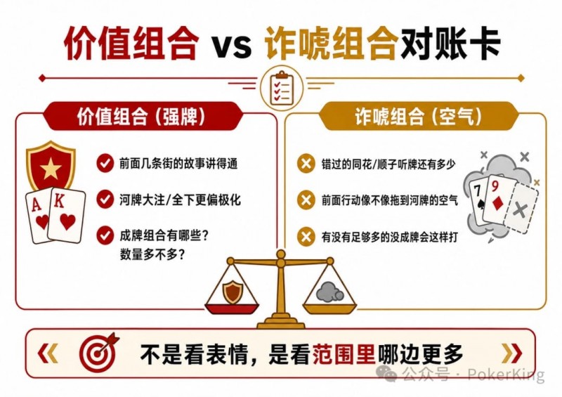 【红龙扑克】河牌全下怎么接?三步拆解,不再被“唬”走