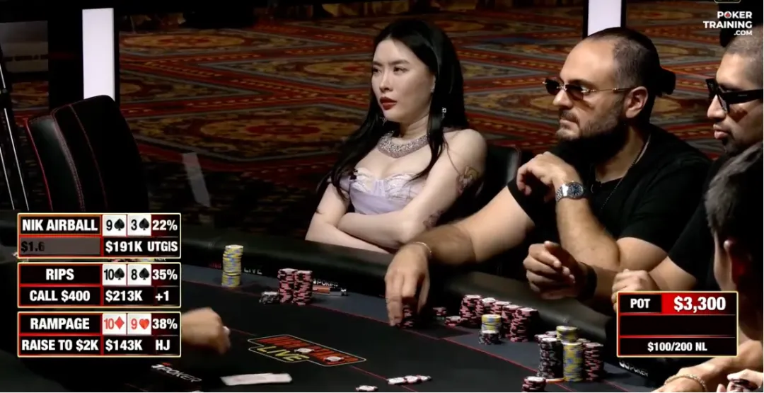 【红龙扑克】All in姐Britney遭移出WSOP首场高额直播游戏
