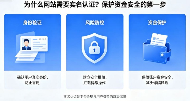 【红龙扑克】为什么网站需要实名认证?保护资金安全的第一步