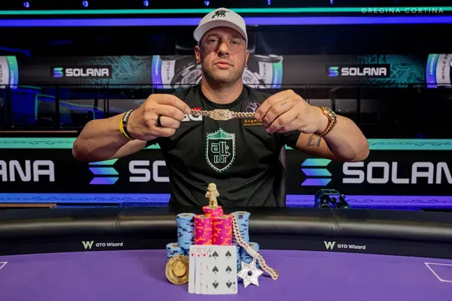 【红龙扑克】Michael Mizrachi $10K PLO赛拿下个人第9条WSOP金手链