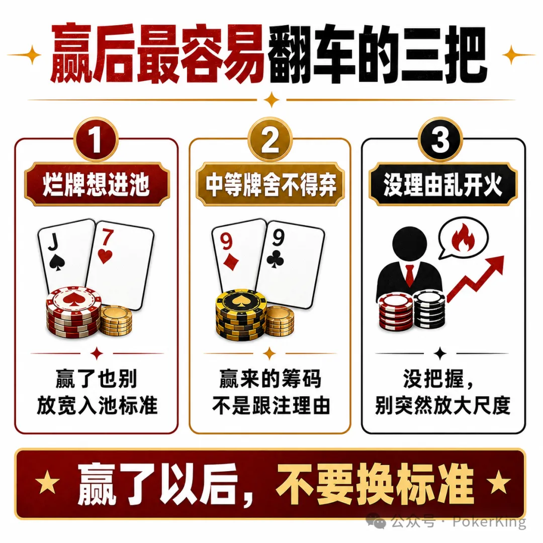 【红龙扑克】赢钱后的“隐形上头”:比输钱更危险的,是你开始追感觉