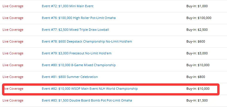 【红龙扑克】WSOP主赛A组中国军团强势出击!徐强王阳码量超200bb剑指冠军!