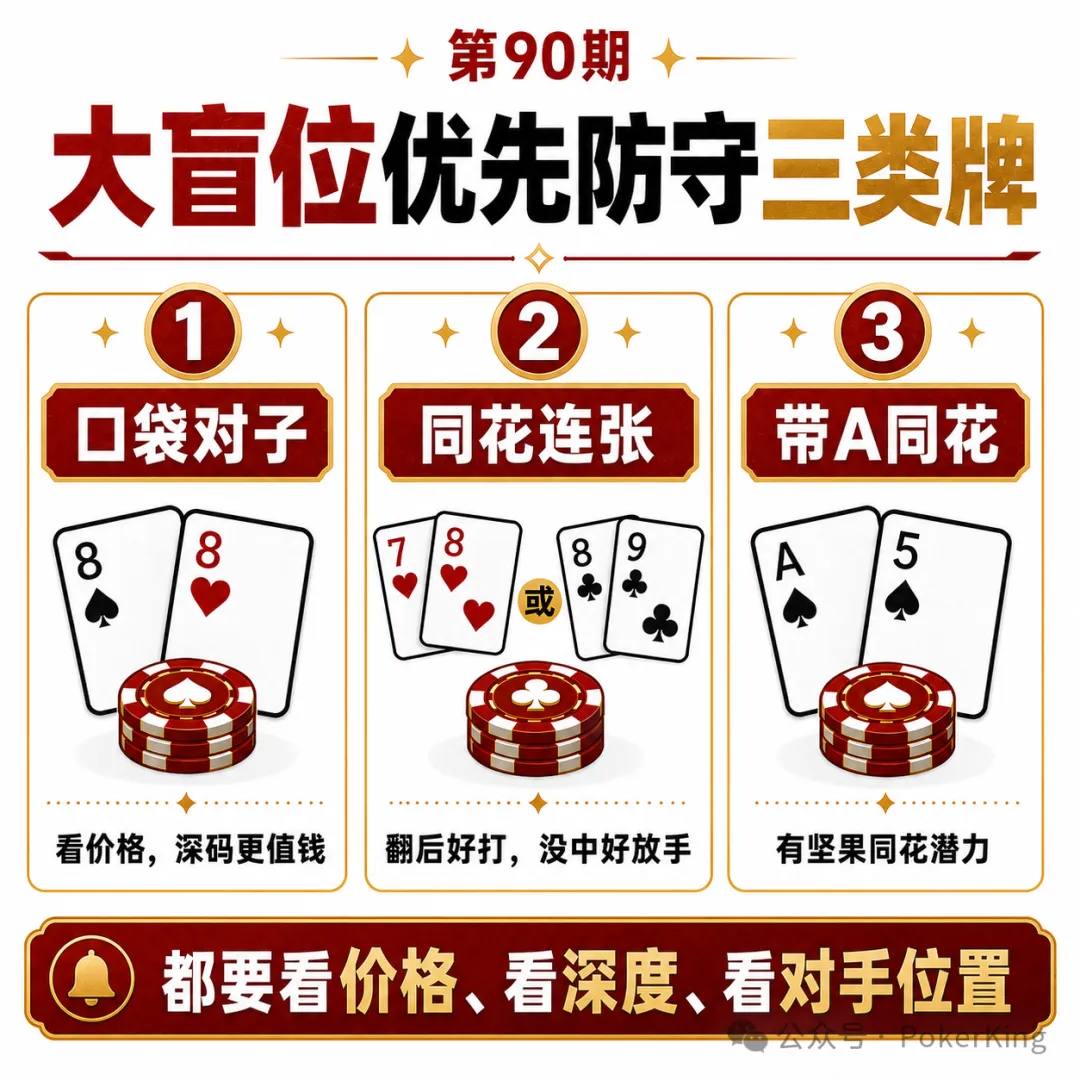 【红龙扑克】大盲位漏钱指南:为什么你明明没输大池,筹码却在一点一点少?