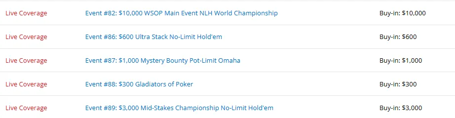 【红龙扑克】2026 WSOP主赛Day3成绩单：林任、Peter Wang等人领跑，双金手链在列！