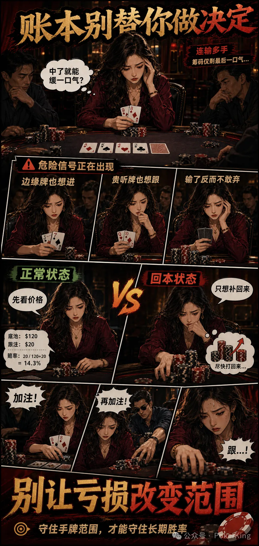 【红龙扑克】连输时最危险的三件事：别让“今晚必须追回来”替你做决定