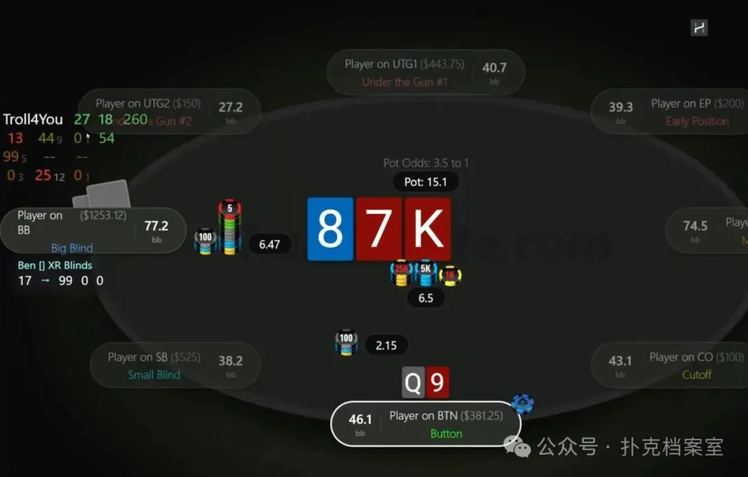 【红龙扑克】被疯狂check-raise折磨?WSOP线上主赛冠军:别怂,用3-bet反杀他