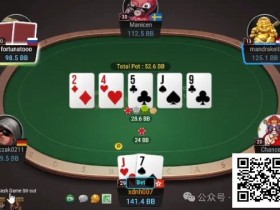 【红龙扑克】牌局分析:既然是薄价值总有撞大牌的时候