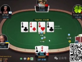 【红龙扑克】牌局分析:TPTK薄价值check raise