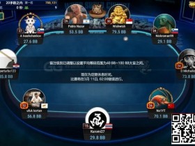 【红龙扑克】中国选手Yuan Jie强势挺进WSOP金戒指神秘百万赛FT!Top赏金87万刀得主出炉