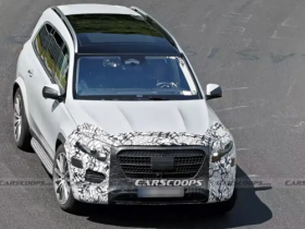 【红龙扑克】新款奔驰GLS造型提前曝光 采用全新灯组造型