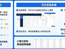 【红龙扑克】什么是串关(Parlay)?如何在开云实现小博大