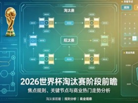 【红龙扑克】2026世界杯淘汰赛阶段前瞻:焦点规则、关键节点与商业热门走势分析